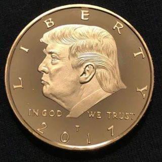 アメリカ ドナルド トランプ コイン 大統領 グリーンマーカーにも★ お土産品(貨幣)