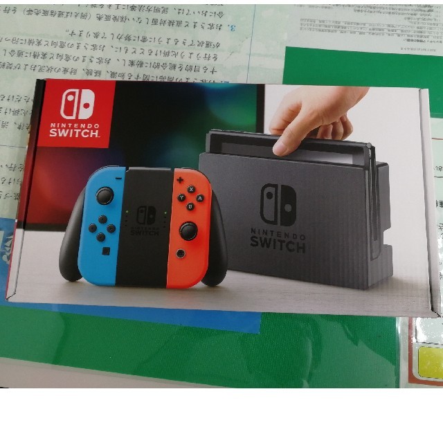 Nintendo Switch(ニンテンドースイッチ)の【新品・保証付】任天堂スイッチ　Nintendo Switch　★送料無料★ エンタメ/ホビーのゲームソフト/ゲーム機本体(家庭用ゲーム機本体)の商品写真