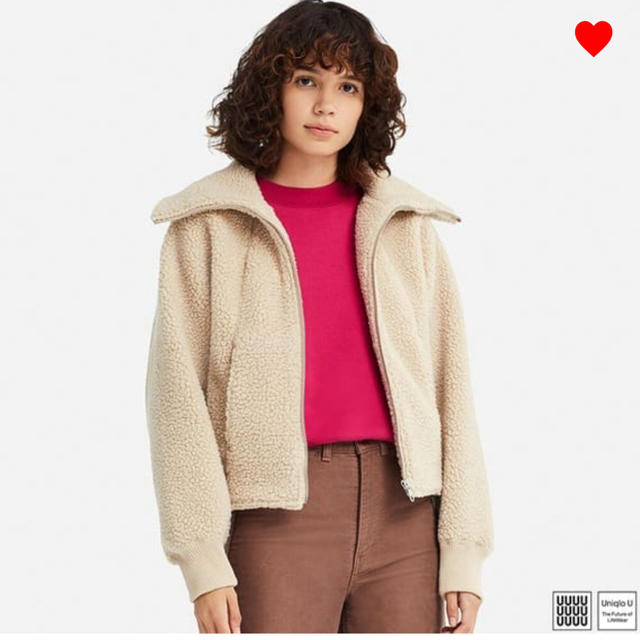 UNIQLO(ユニクロ)のフリースブルゾン ユニクロ レディースのジャケット/アウター(ブルゾン)の商品写真