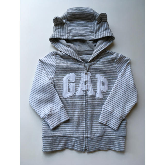 babyGAP(ベビーギャップ)のbaby gap くまみみ パーカー  キッズ/ベビー/マタニティのベビー服(~85cm)(トレーナー)の商品写真