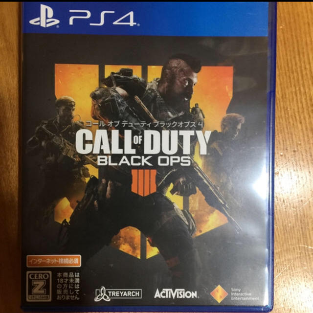 PlayStation4(プレイステーション4)のCOD BO4 エンタメ/ホビーのゲームソフト/ゲーム機本体(家庭用ゲームソフト)の商品写真