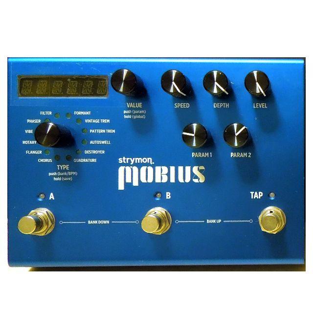 エフェクターstrymon mobius　ｽﾄﾗｲﾓﾝ ﾒﾋﾞｳｽ