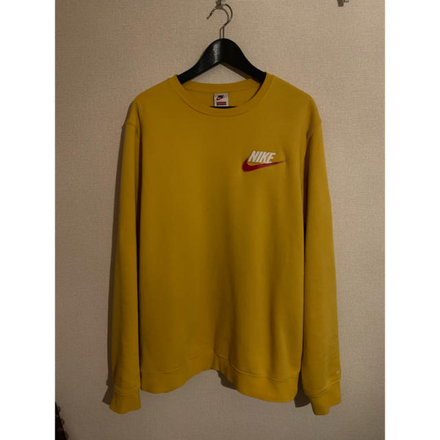 Supreme(シュプリーム)のSupreme/Nike Cotton blend Crewneck 18aw メンズのトップス(スウェット)の商品写真