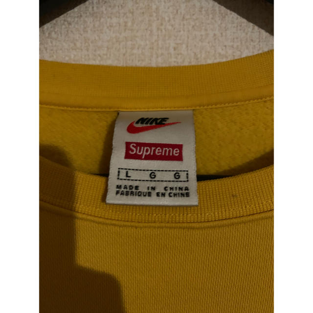Supreme - Supreme/Nike Cotton blend Crewneck 18awの通販 by KAI's shop｜シュプリームならラクマ 最新品