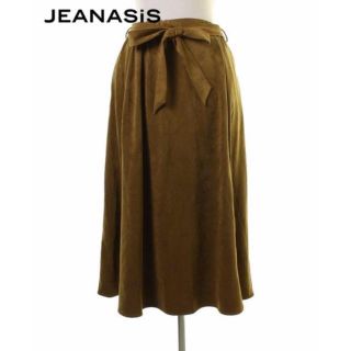 ジーナシス(JEANASIS)の定価7,020円美品＊ JEANASIS ＊ AW 秋冬ベロア調ロングスカート(ロングスカート)