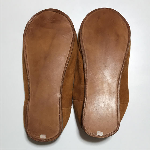 バブーシュ イエロー メンズの靴/シューズ(スリッポン/モカシン)の商品写真