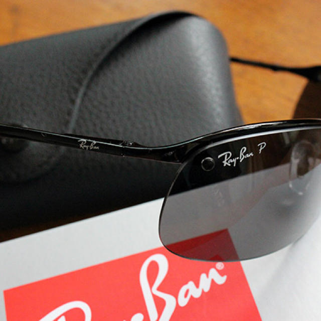 Ray-Ban 偏光レイバン RB3183 002/81 サングラス 63□15 メンズのファッション小物(サングラス/メガネ)の商品写真