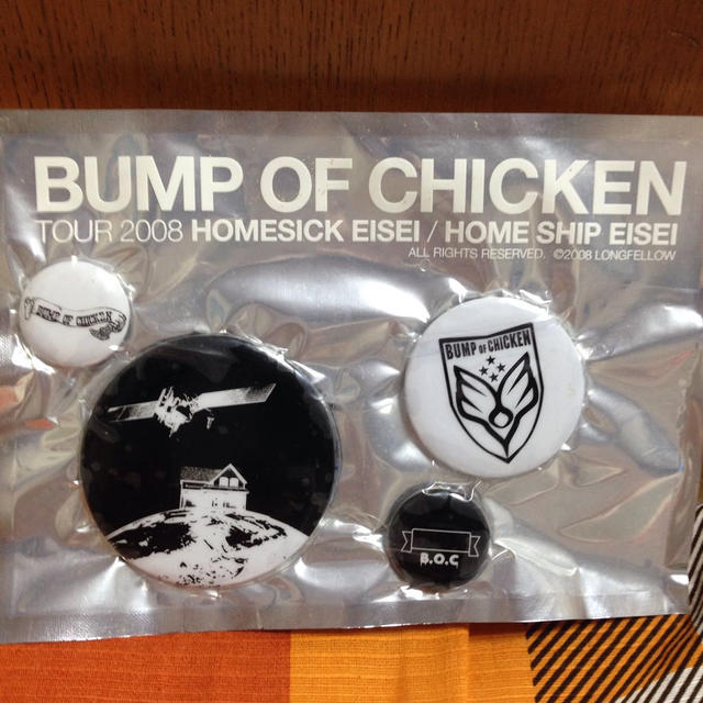 BUMP OF CHICKEN 缶バッチ その他のその他(その他)の商品写真