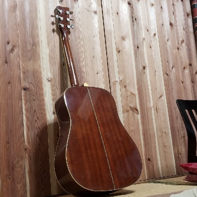 ヤマハ(ヤマハ)のYAMAHA アコースティックギターDW-8　トップ単板！ 楽器のギター(アコースティックギター)の商品写真