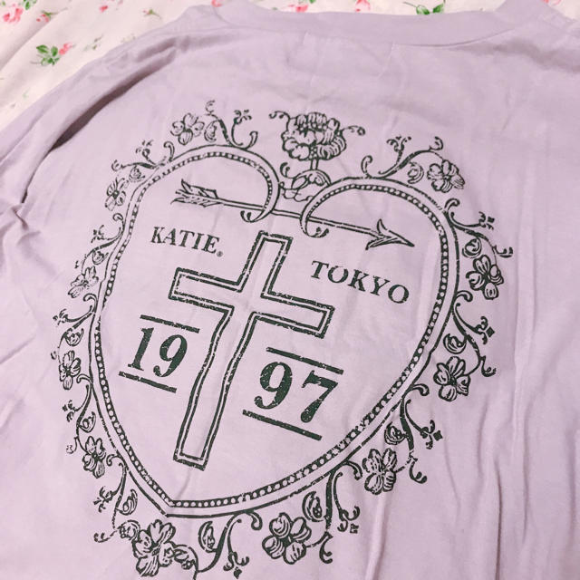 Katie(ケイティー)のHEART CROSS big long tee メンズのトップス(Tシャツ/カットソー(七分/長袖))の商品写真