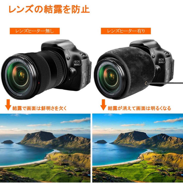 便利 カメラレンズヒーター 結露対策 レンズ霜よけ 夜露防止の通販 By まき 令和セール中 ラクマ 便利 カメラレンズヒーター 結露対策 レンズ霜よけ 夜露防止の通販 By まき 令和セール中 ラクマ