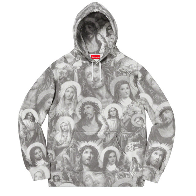 SUPREME Jesus and Mary Hoodedパーカー