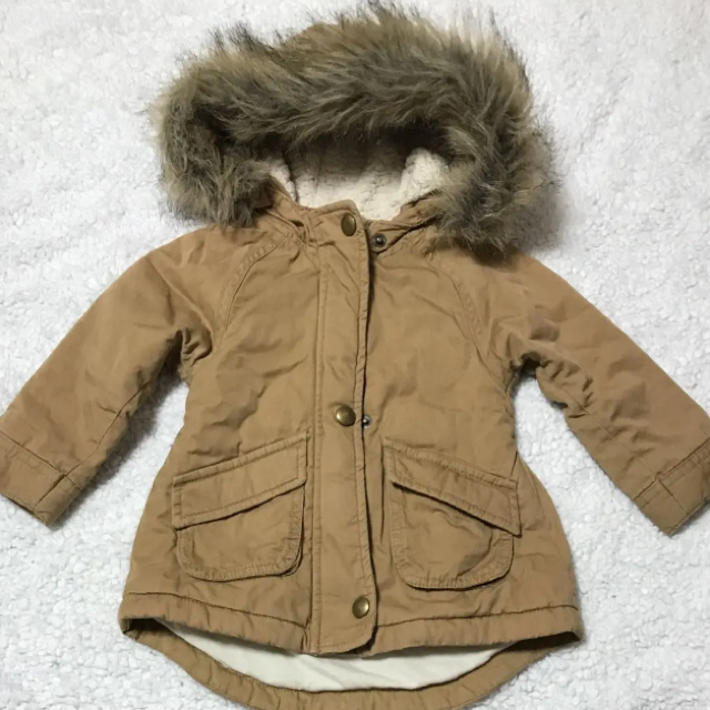 Old Navy(オールドネイビー)のOLD NAVY モッズコート 80センチ キッズ/ベビー/マタニティのベビー服(~85cm)(ジャケット/コート)の商品写真