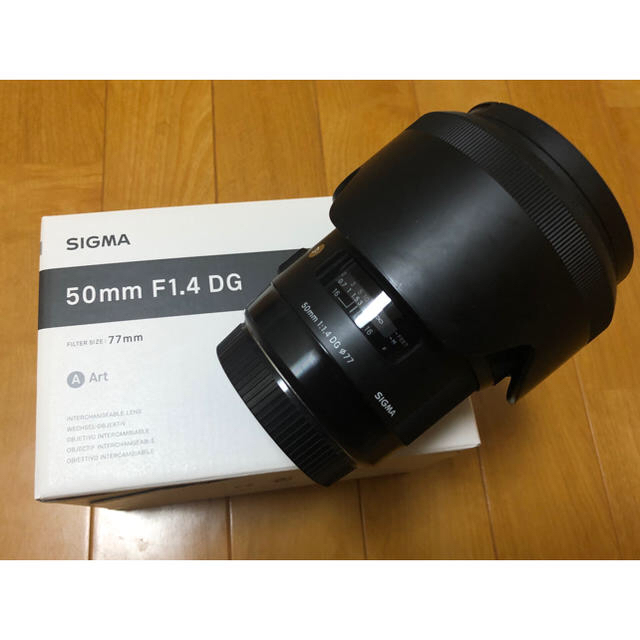 SIGMA 50mm F1.4 art キャノン用 シグマレンズ