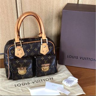 ルイヴィトン(LOUIS VUITTON)のLouis vuittonルイ ヴィトン★モノグラム マンハッタン(ハンドバッグ)