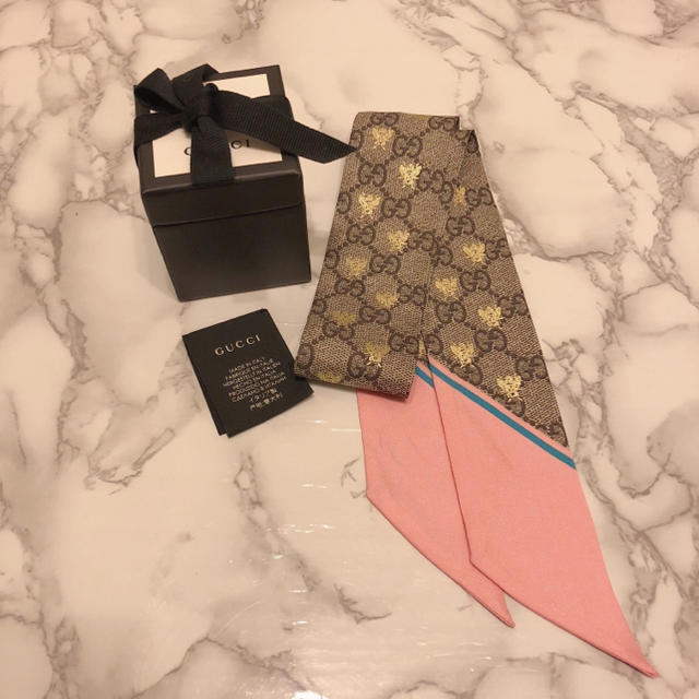 Gucci(グッチ)の専用出品:)GUCCI▷GGビー ネックボウ レディースのファッション小物(バンダナ/スカーフ)の商品写真