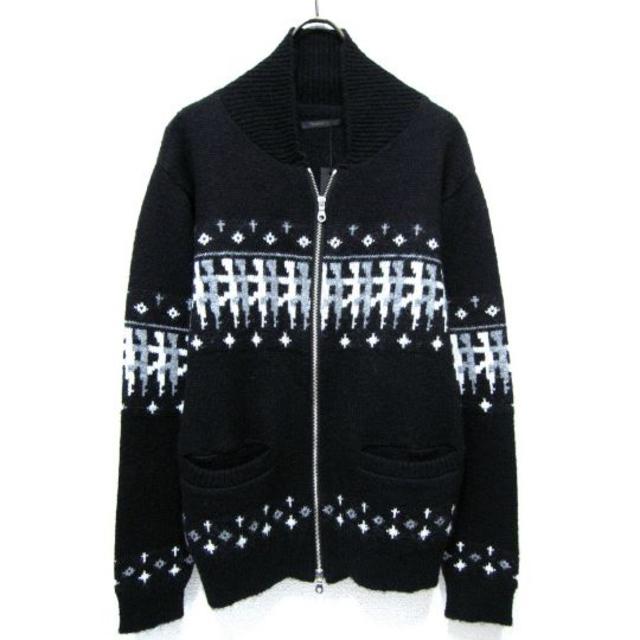 激安50％OFF！◆新品！STUD MUFFIN ジップアップニット L◆