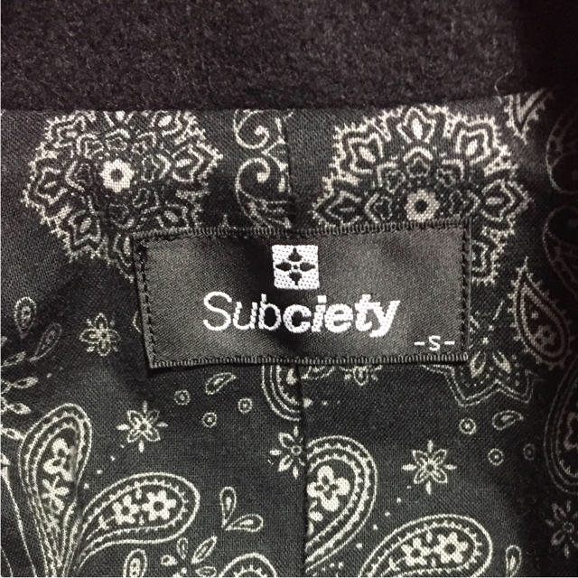 Subciety(サブサエティ)のsubciety  pコート レディースのジャケット/アウター(ピーコート)の商品写真