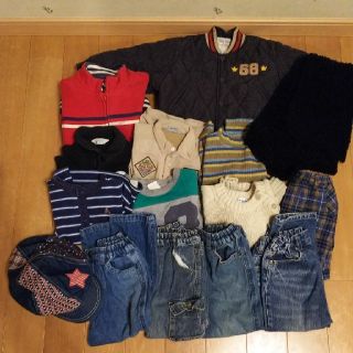 ベビーギャップ(babyGAP)の値下げ！子供服 男の子 まとめ売り Babegap、bebeあり90～95セット(Tシャツ/カットソー)