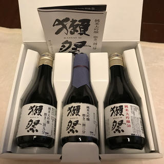 marry様   獺祭 180×3本 飲み比べセット(日本酒)