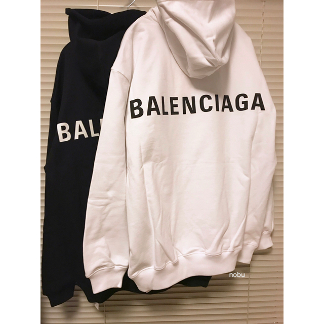 【 Balenciaga 】Logo Print Hoodie バレンシアガ