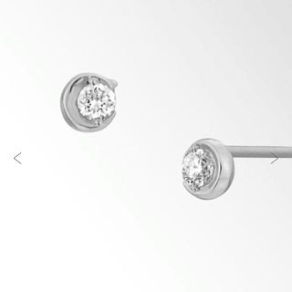 スタージュエリー(STAR JEWELRY)のらすかる様 専用  STAR JEWELRY K18WG ダイヤモンドピアス (ピアス)