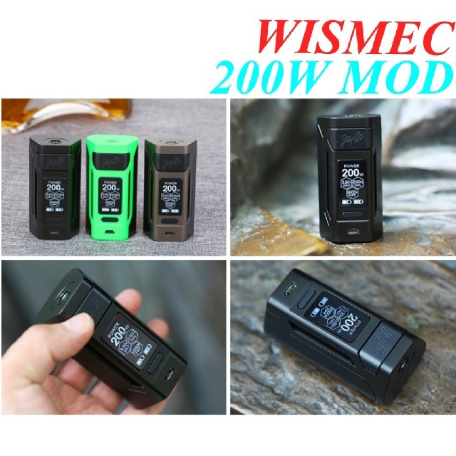 Wismec Reuleaux RX2 20700 MOD 200W メンズのファッション小物(タバコグッズ)の商品写真