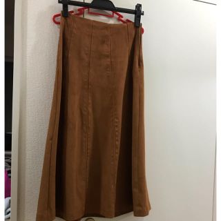 ザラ(ZARA)の今期！ZARAフェイクスエードスカート(ロングスカート)