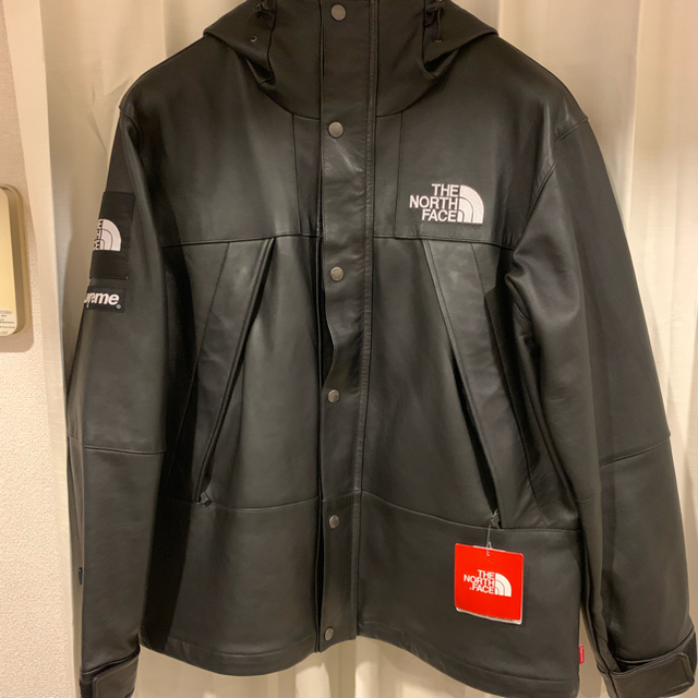 Supreme Leather Mountain Parka BLACK M Supreme Leather Mountain Parka BLACK M