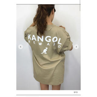 カンゴール(KANGOL)のKANGOL mink Tシャツ(Tシャツ(半袖/袖なし))