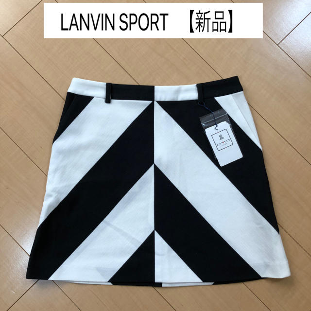 LANVIN(ランバン)の新品 タグ付き ランバン スポール LANVIN SPORT ゴルフ スカート スポーツ/アウトドアのゴルフ(ウエア)の商品写真