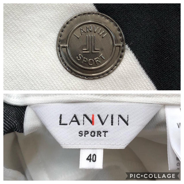 LANVIN(ランバン)の新品 タグ付き ランバン スポール LANVIN SPORT ゴルフ スカート スポーツ/アウトドアのゴルフ(ウエア)の商品写真