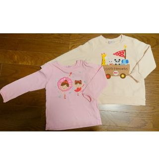 ミキハウス(mikihouse)のMIKI HOUSE 100センチ2枚セット(Tシャツ/カットソー)