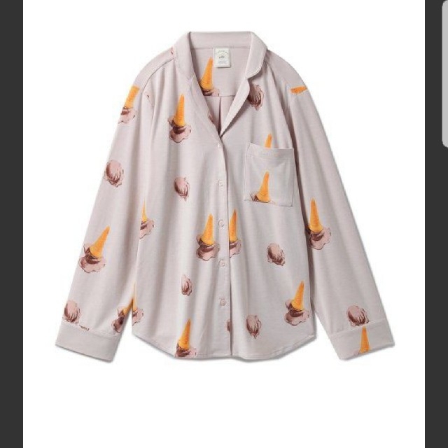gelato pique(ジェラートピケ)のジェラートピケ　メルティングアイスシャツ&ロングパンツ レディースのルームウェア/パジャマ(ルームウェア)の商品写真