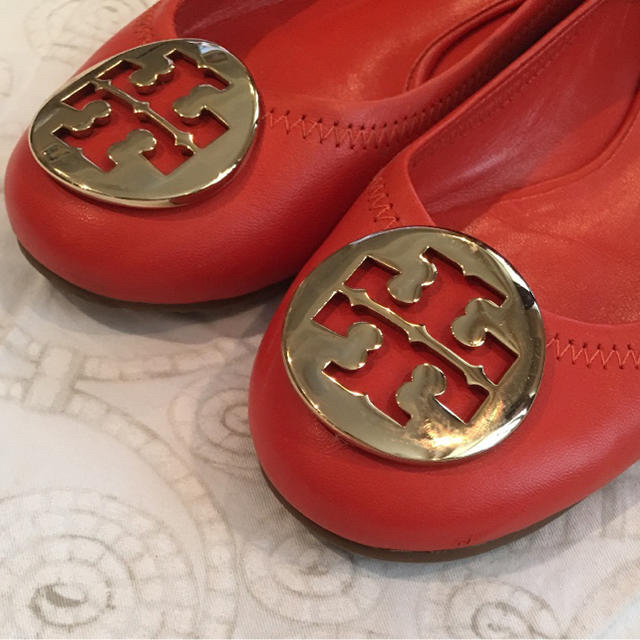 Tory Burch(トリーバーチ)の美品 トリーバーチ フラットシューズ バレエシューズ レディースの靴/シューズ(バレエシューズ)の商品写真