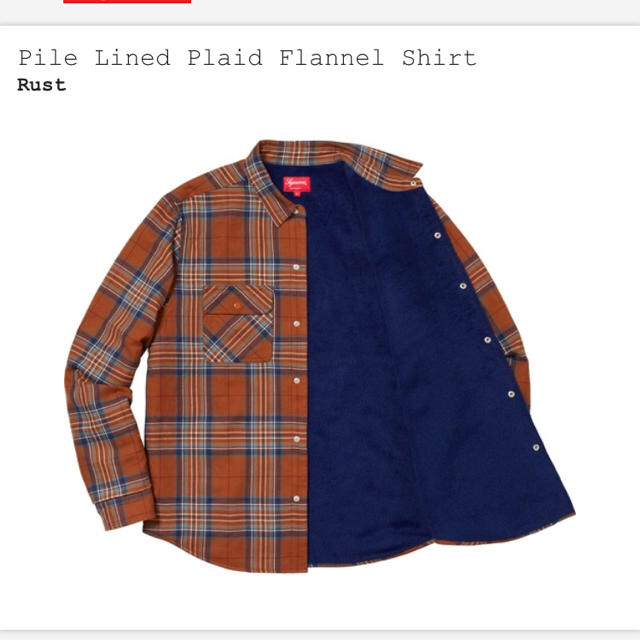 Pile Lined Plaid Flannel Shirt