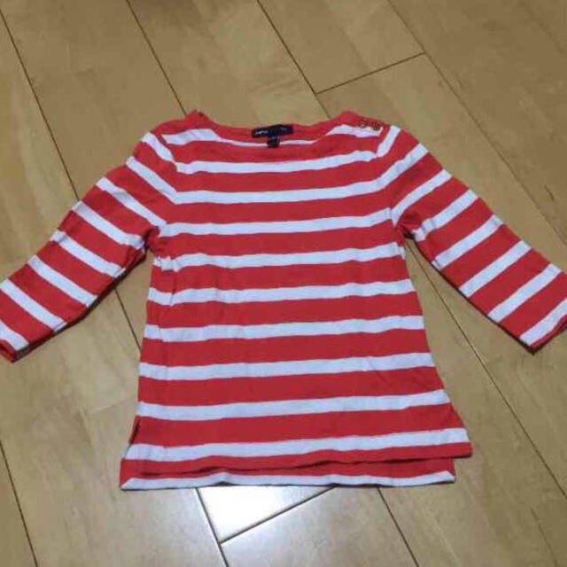 GAP Kids(ギャップキッズ)のpopo様GAP 七分袖 Tシャツ110 キッズ/ベビー/マタニティのキッズ服女の子用(90cm~)(その他)の商品写真