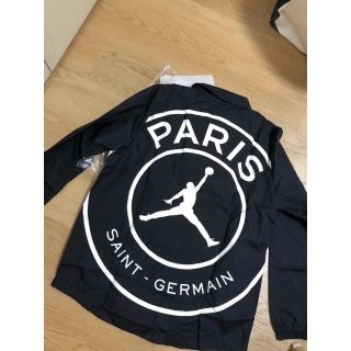 ナイキ(NIKE)の即決Lサイズ NIKE JORDAN PSG COACHES JACKET (レザージャケット)