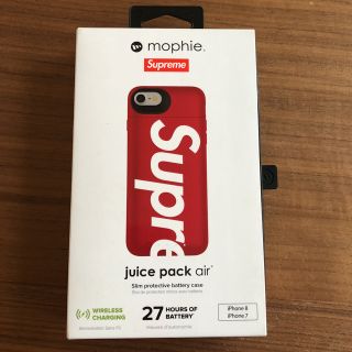 シュプリーム(Supreme)のSupreme iphone8 iphone 7 Juice Pack (iPhoneケース)