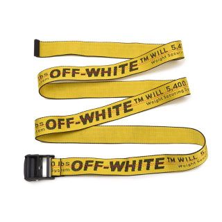 OFF-WHITE - OFF-WHITE オフホワイト INDUSTRIALイエロー ベルトの通販