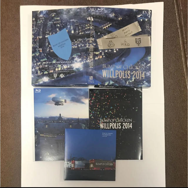 BUMP OF CHICKEN WILLPOLIS2014 ライブDVD &CD エンタメ/ホビーのタレントグッズ(ミュージシャン)の商品写真