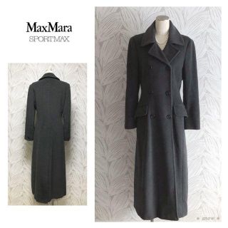 マックスマーラ(Max Mara)の＊アンゴラ、カシミヤ混♡＊マックスマーラ＊スポーツマックス＊マキシコート＊(ロングコート)