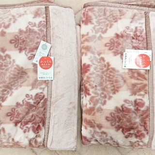 ニシカワ(西川)のseri様専用二枚合わせ毛布Br2枚セットと敷きパッドBr2枚セット   (毛布)