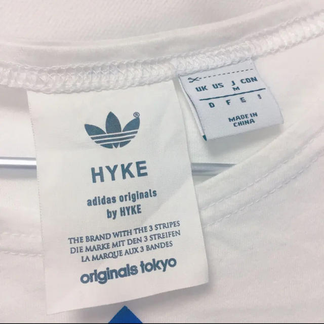 アディダスオリジナルス ハイク トレフォイルロゴ 半袖 Tシャツ M ブルー系 adidas Originals HYKE メンズ   【230702】