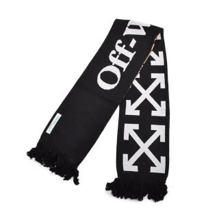 オフホワイト(OFF-WHITE)のoff-white オフホワイト マフラー 正規品 リバーシブル(マフラー)