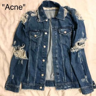 アクネ(ACNE)のacne デニムジャケット(Gジャン/デニムジャケット)