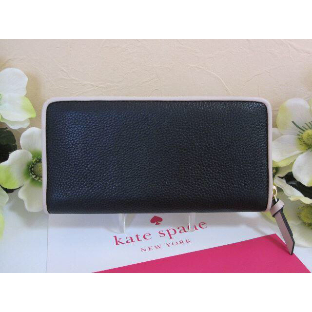 kate spade new york(ケイトスペードニューヨーク)のケイトスペード ネダ neda ward place 長財布 黒ブラック 送料込 レディースのファッション小物(財布)の商品写真