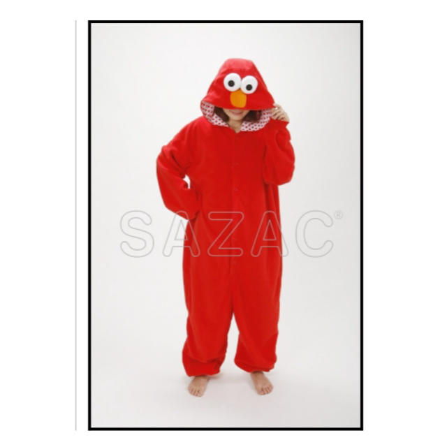 SESAME STREET(セサミストリート)のエルモ ELMO 着ぐるみ SAZAC レディースのルームウェア/パジャマ(ルームウェア)の商品写真