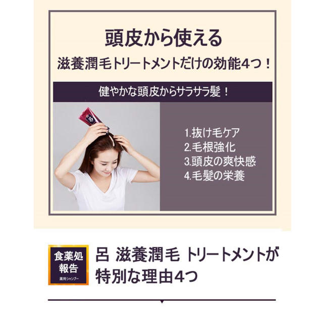 AMOREPACIFIC(アモーレパシフィック)の呂 トリートメント 2本セット 送料込み コスメ/美容のヘアケア/スタイリング(トリートメント)の商品写真