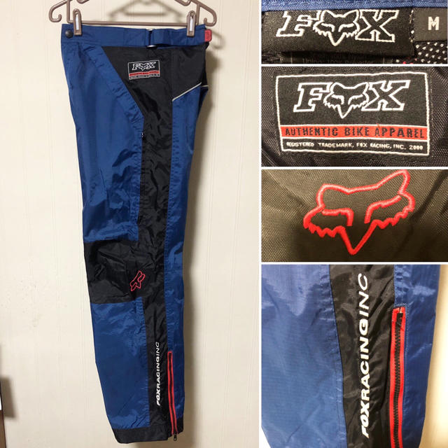美品❗️Fox Racing モトクロス パンツ ブルー BMX 自動車/バイクのバイク(モトクロス用品)の商品写真